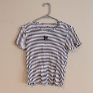 Hollister Stripes Butterfly Tee